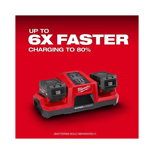 Milwaukee 48-59-1815 - Dual Bay Simultaneous Super Charger