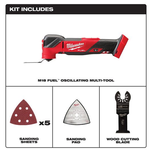 Milwaukee, 2836-20 M18 FUEL Oscillating Multi-Tool