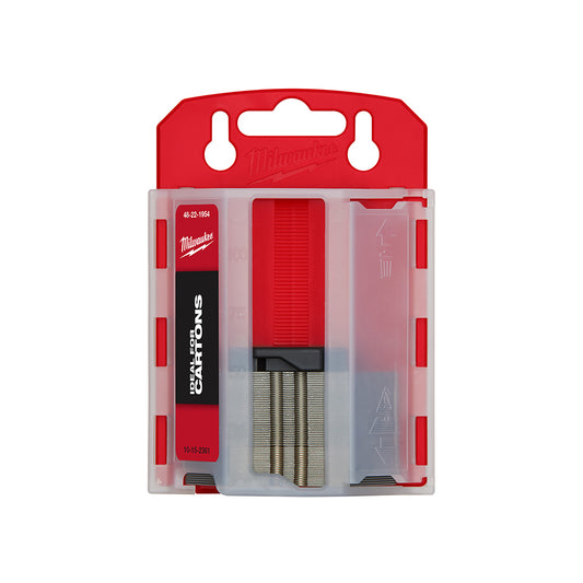 Milwaukee, 48-22-1954 Carton Utility Knife Blades with Dispenser - 50 Piece