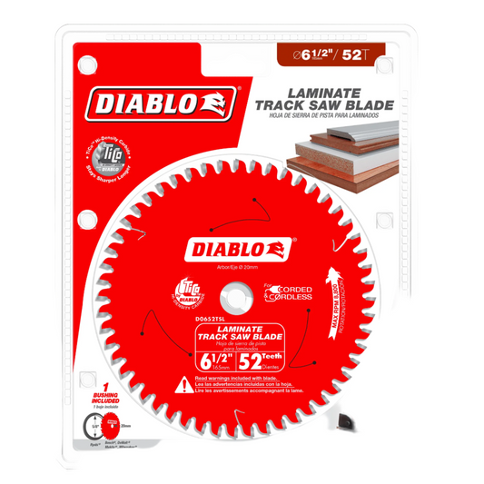 Diablo, D0652TSL 6-1/2" x 52-Tooth Track Saw Blade