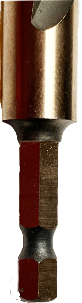 Norseman Type QR AG Tige hexagonale – 1/4" Foret Magnum Super Premium HSS Noir/Or à dégagement rapide