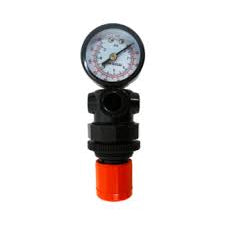 ROK, 14005 1/4" Air Regulator with Gauge