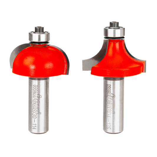 Freud, 33-116 Drop Leaf Table 1/2'' Radius Router Bit Set with 1/2'' Shank