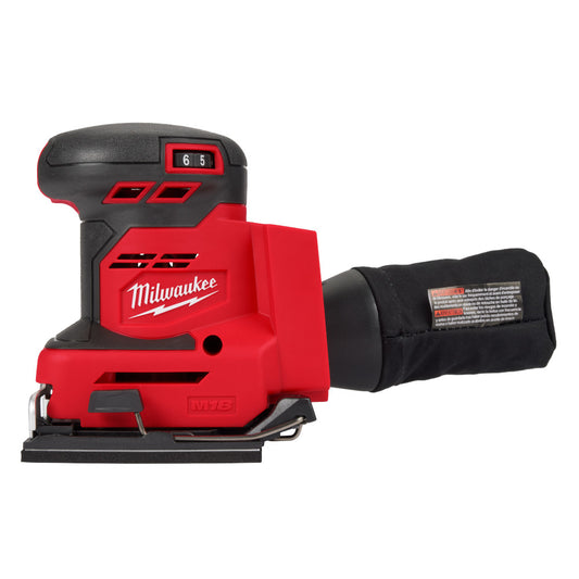 Milwaukee, 2649-20 M18 Orbital 1/4 Sheet Sander