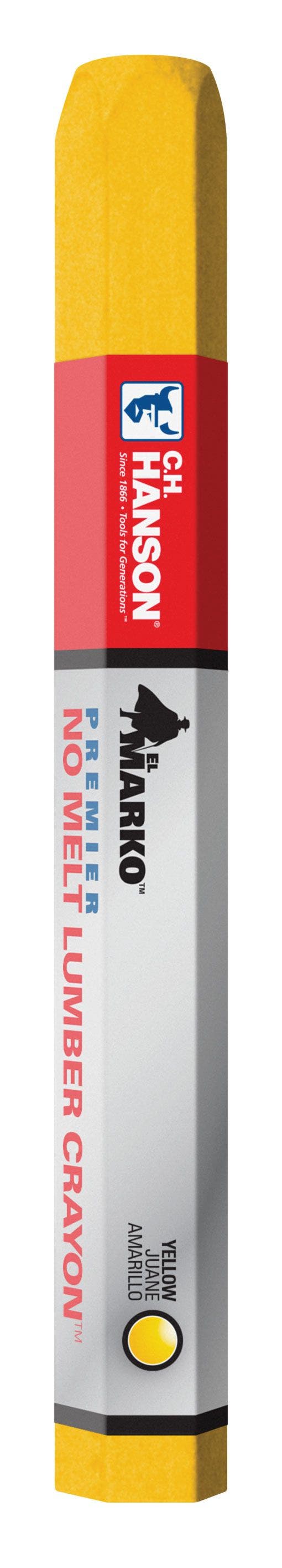 CH Hanson, 10385 Lumber Crayon-Premier Yellow