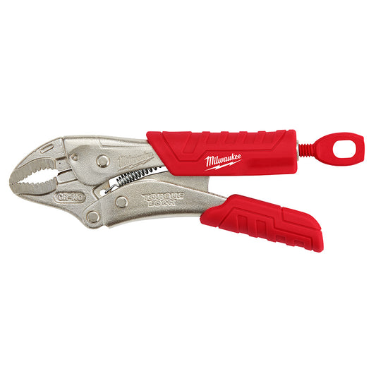 Milwaukee, 48-22-3405 5 in. TORQUE LOCK Curved Jaw Locking Pliers With Grip