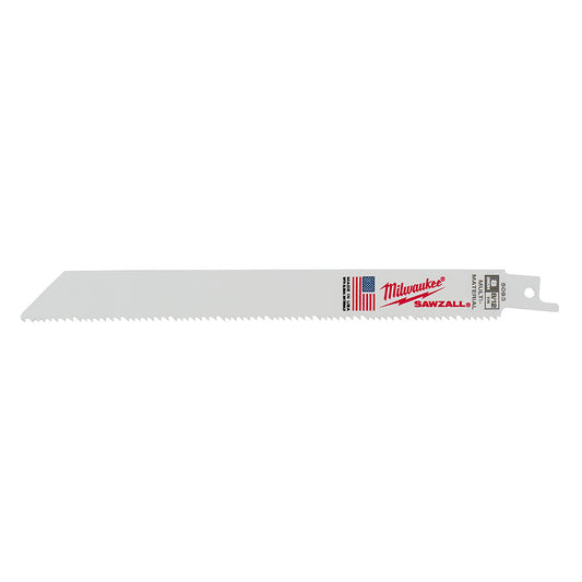 Milwaukee, 48-00-5093 8 in. 8/12 TPI SAWZALL Blades (5 pk)