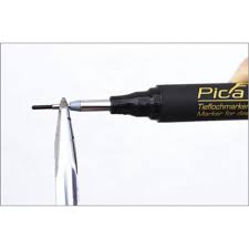Pica,150/46/SB Marqueur noir pour trous profonds 10170