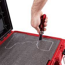 Kaizen Foam PACKOUT Compact Organizer 8435-57-BR Insert 57mm / Black/Red