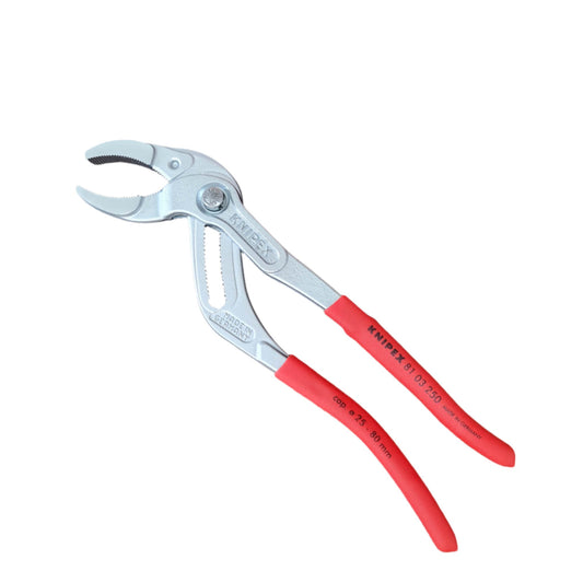 Knipex 81 03 250 Siphon and Connector Pliers 9.84" Chrome Plated 15070