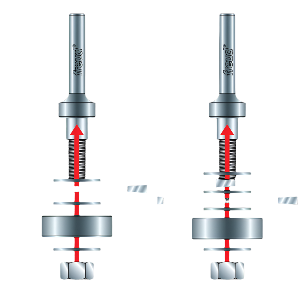 Freud, 60-100 5/16'' Slotting Cutter Arbor 1/4'' Shank