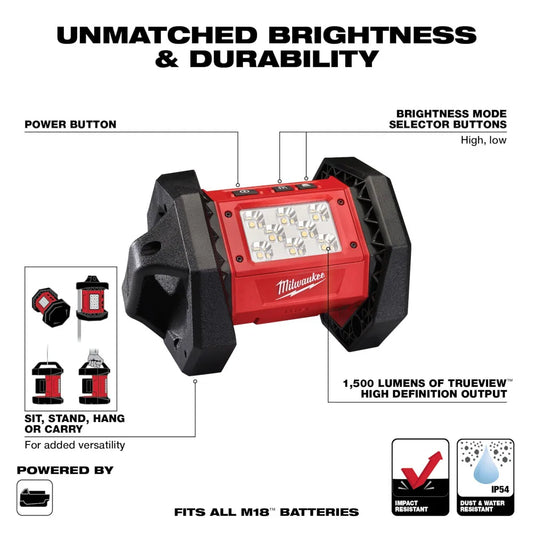 Milwaukee, 2361-20 M18 LED Flood Light (Tool Only)