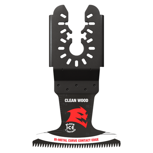 Diablo, DOU250JBW3 2-1/2in Demo Demon Universal Fit Bi-Metal Oscillating Blade for Clean Wood
