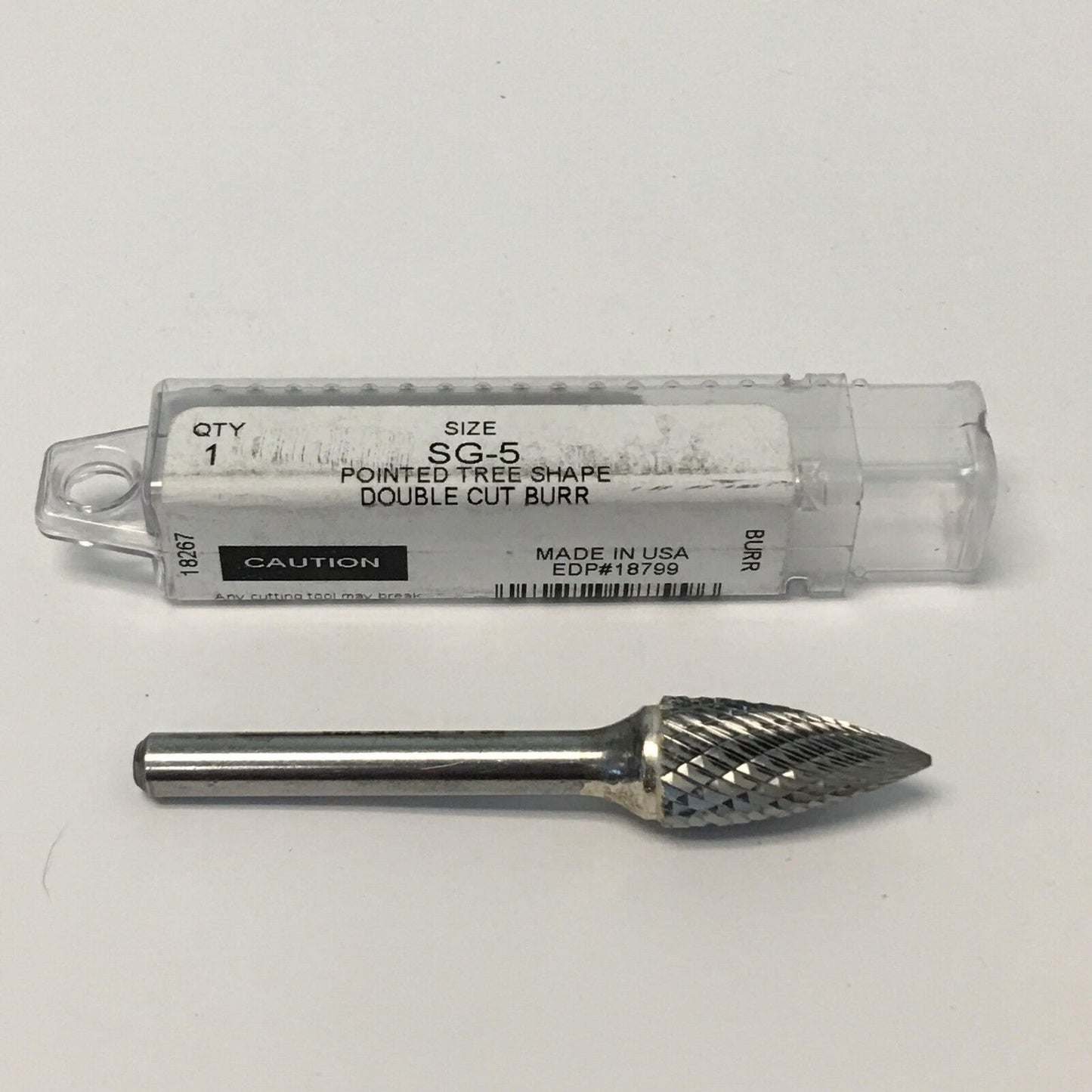 Fraises en carbure Norseman Premium, SG-1, SG-3, SG-5, FORME D'ARBRE POINTU - DOUBLE COUPE