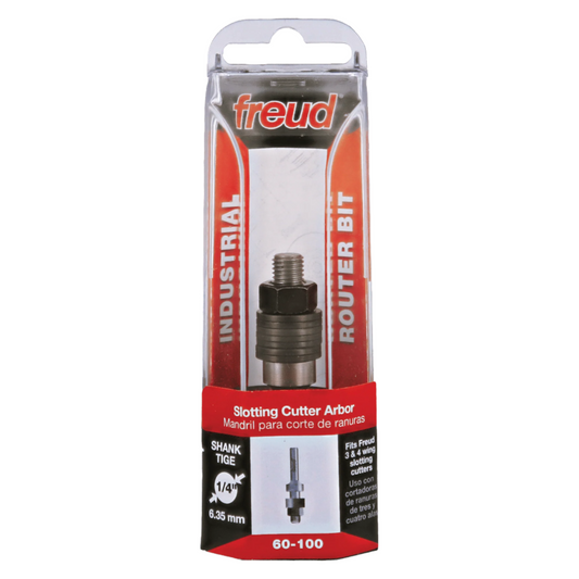Freud, 60-100 5/16'' Slotting Cutter Arbor 1/4'' Shank