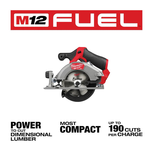 Milwaukee 2521-20 M12 FUEL™ 5-3/8" Circular Saw