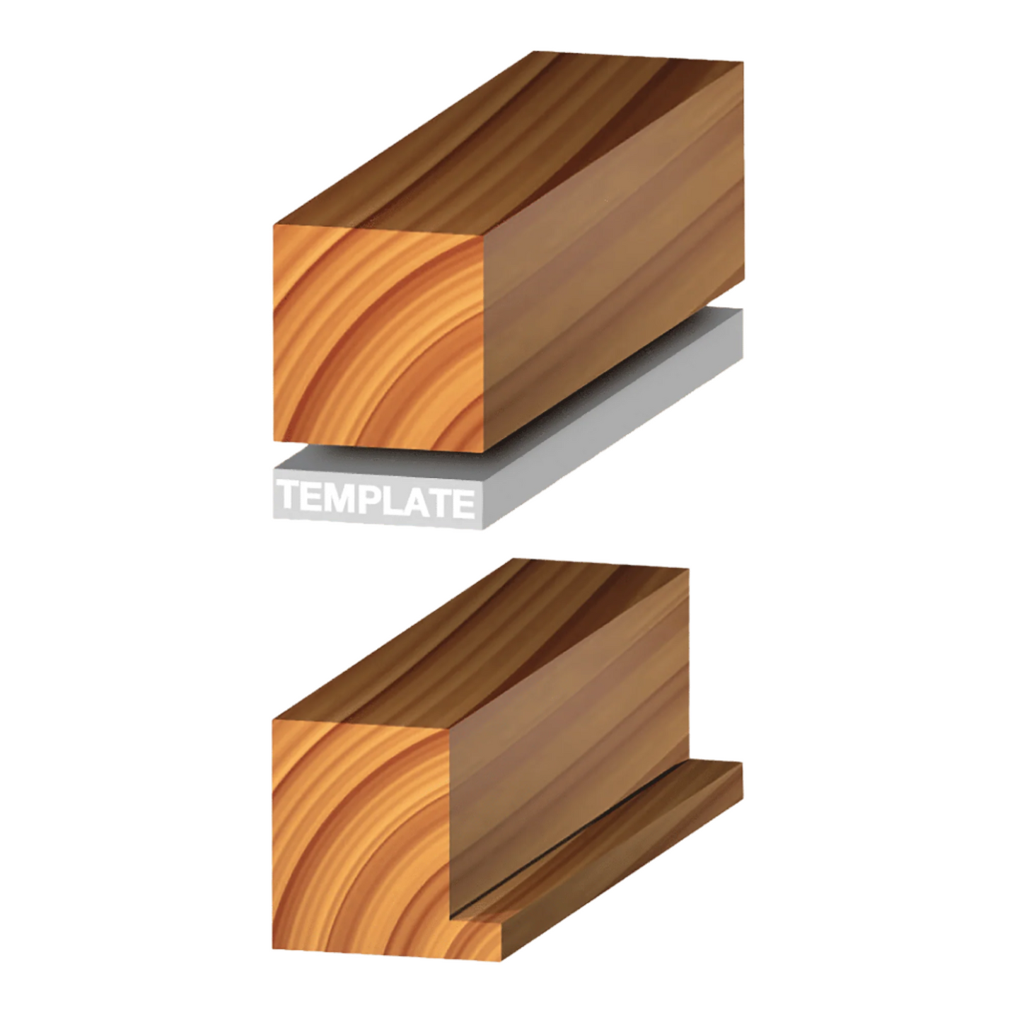 Freud, 32-524 Rabbiting Router Bit Set with Bearings 1/2'' Shank