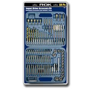 ROK, 36330 Impact Driver Bit Set 84pc