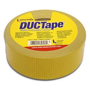 Cantech, 39-7074855 Yellow Cloth Duct Tape - 48 mm x 55 m