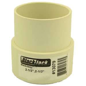 Black Jack, 13079 Manchette de tuyau 2-1/2'' en caoutchouc pour collecteur de poussière 12967