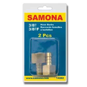ROK, 14282 2 Pc Hose Barb - Female 3/8'' 14284