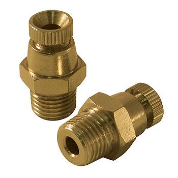 ROK, 14284 Valve de vidange pour tuyau d'air 1/4'', paquet de 2 12763