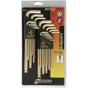 Bondhus, 20899 BLX22G Clé en L à tournevis avec GoldGuard Double Pack