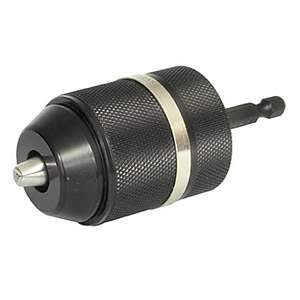 ROK, 54289 Keyless 3/8'' Chuck w. ¼'' Hex Shank