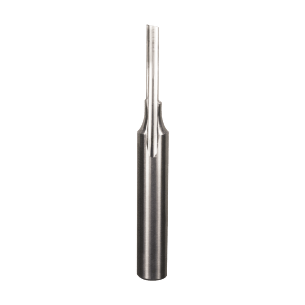 Freud, 71-040 1/8'' Dia Solid Carbide O-Flute Straight Router Bit with 1/4' shank