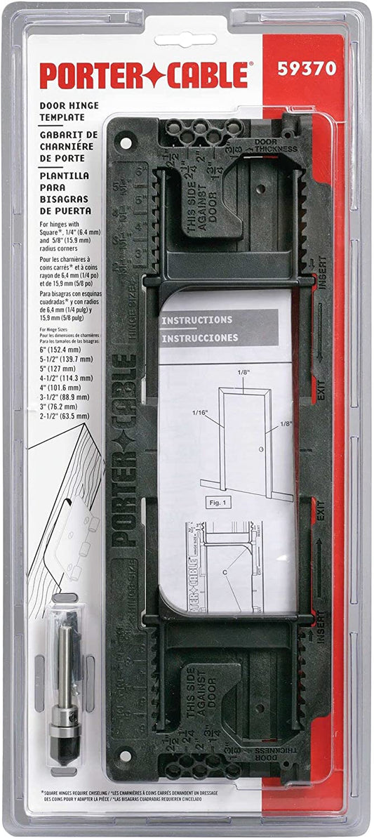 Door Hinge Template 59370 Porter Cable