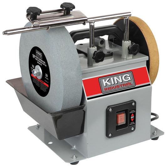 King, KC-4900S Aiguiseur sec/humide 10" 166634