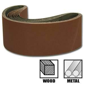 Klingspor 4'' x 36'' Abrasive Sanding Belts 80/100/120/150 Grit-10 Packs