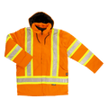 Tough Duck High Visibility Work Lined Parka S157