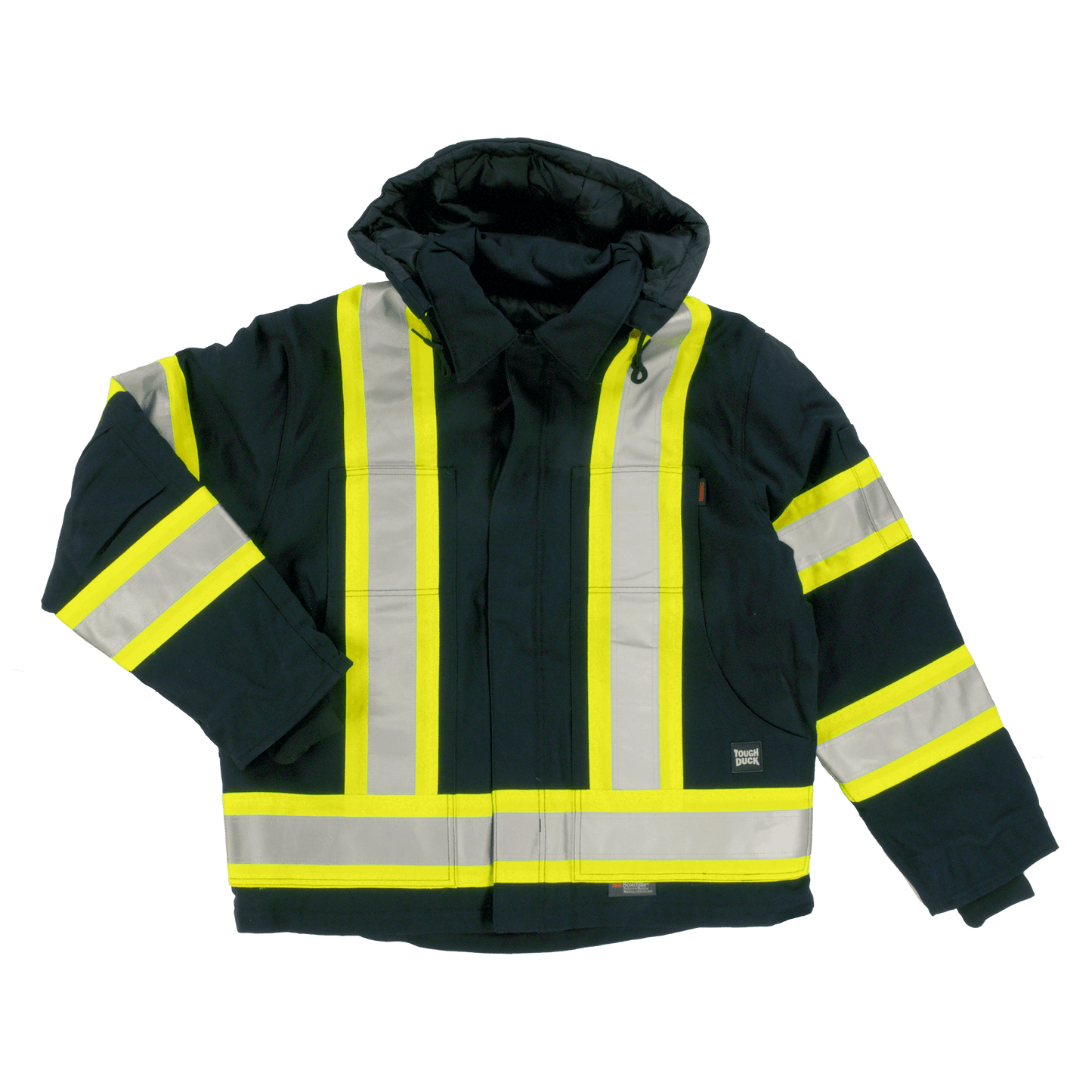 High Visibility Cotton Duck Safety Jacket S457 by Tough Duck