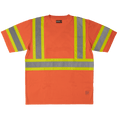 Work King High Visibility Work Short Sleeve T-Shirt w/ Arm Band ST09