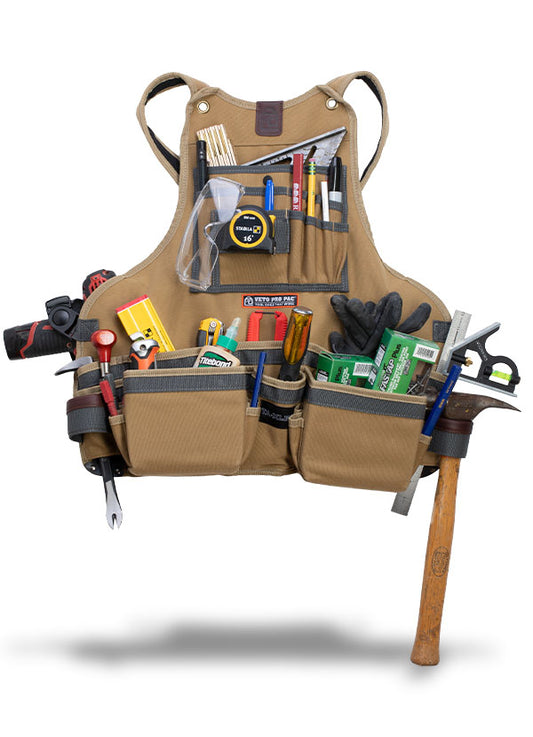 Veto Pro Pac, TA-XLBX Tablier à outils de poitrine 10419