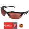Edge Eyewear Khor Polarized Copper Safety Glasses TSDK415