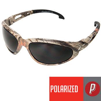 Edge Eyewear Dakura Camouflage Frame w/ Polarized Smoke Lens TSM416CF