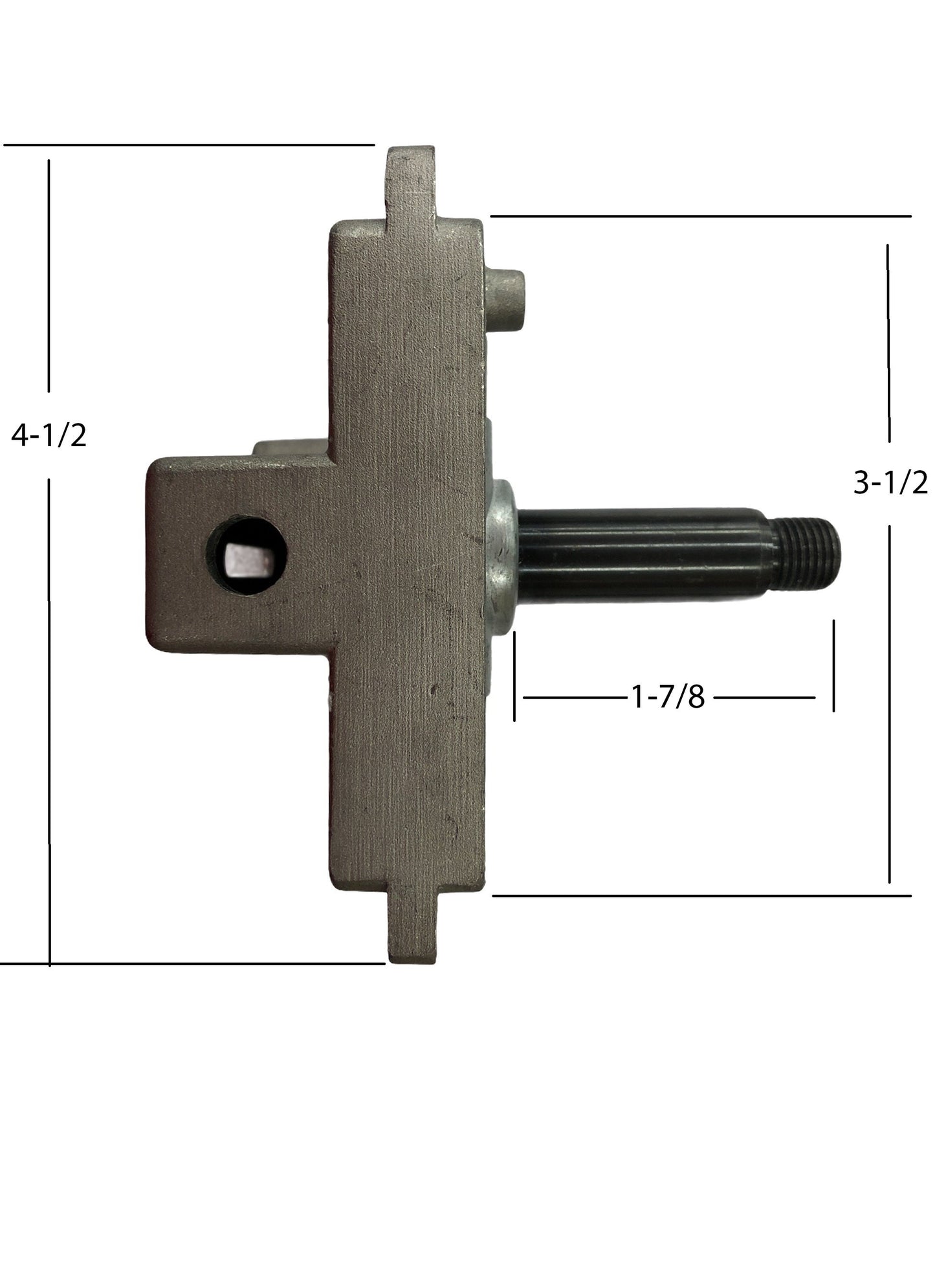 King, 1433 Remplacement de scie à ruban (13-14330452) Charnière/arbre Ass'y 16778