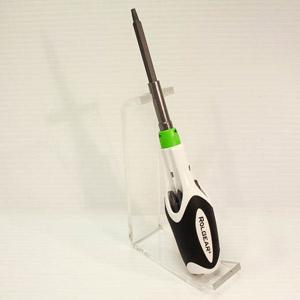 Rolgear, MBR3-8 Multibit Ratchet Screwdriver 8 Tips (Power Bits)