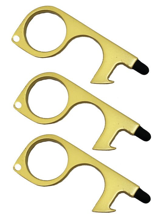 Touchless Door Opener Gold Colour 3Pcs