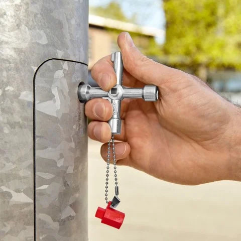 KNIPEX, 00 11 03 Commande universelle 2 3/4" Clé d'armoire de commande 