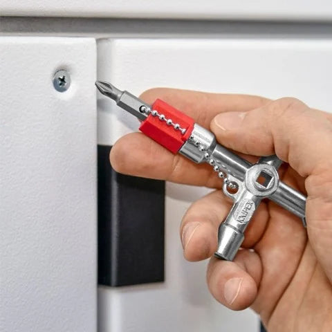 KNIPEX, 00 11 03 Commande universelle 2 3/4" Clé d'armoire de commande 