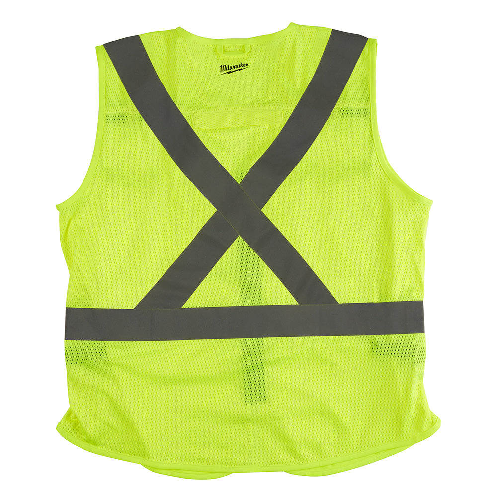 Milwaukee, 48-73-5061 Gilet de sécurité jaune haute visibilité - S/M (CSA)