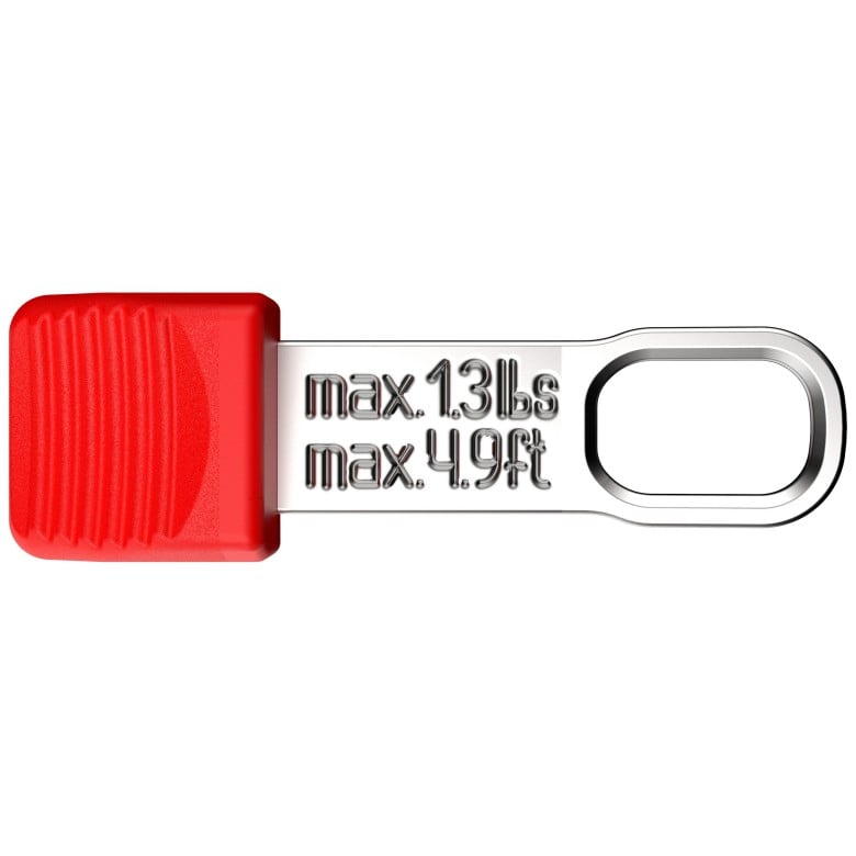 Knipex, 00 62 10 TR SBA TetheredTool Clips, Red 10 pc