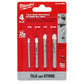 Milwaukee, 48-20-8998 Tile and Natural Stone Bit Set - 4 Piece