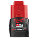 Milwaukee, 48-11-2430 M12 REDLITHIUM 3.0Ah Compact Battery Pack 053500290