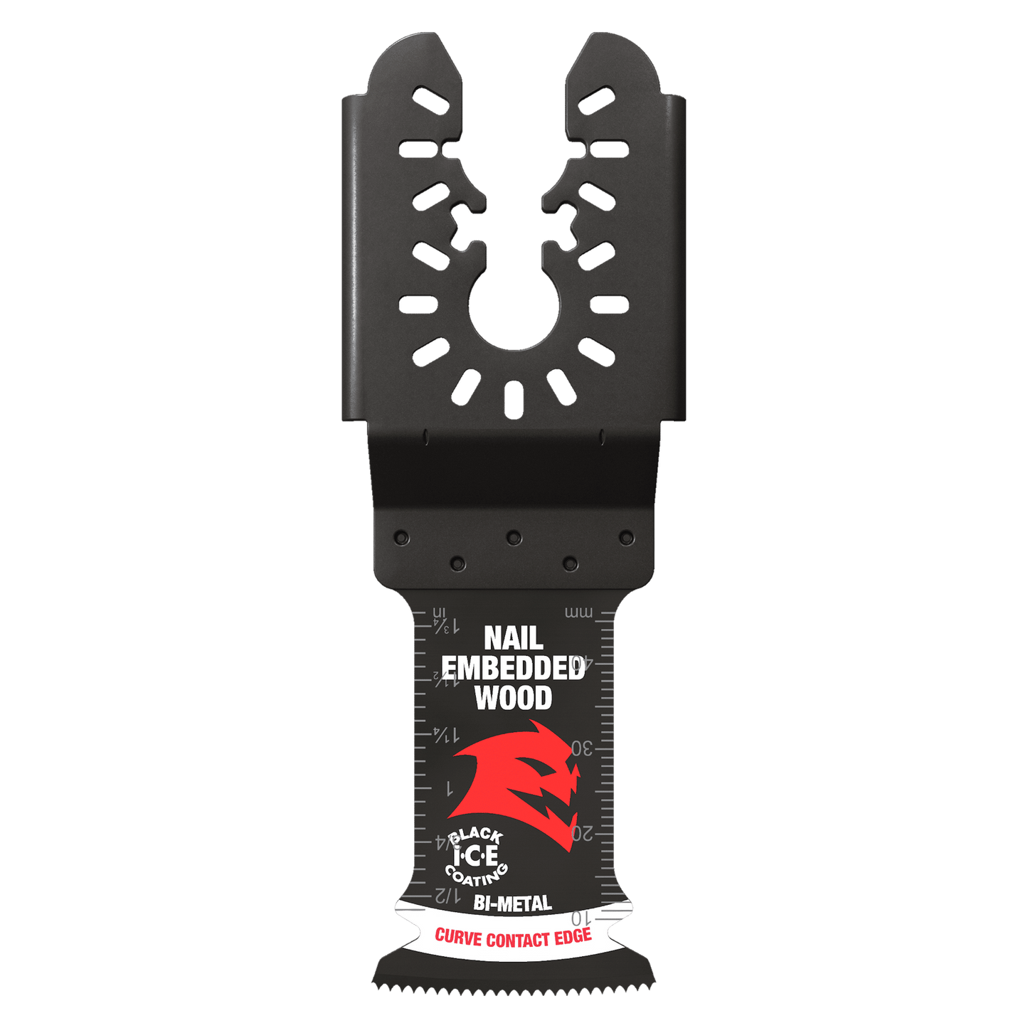 Dialbo, DOU125BW 1-1/4'' Demo Demon Universal Fit Bi-Metal Oscillating Blade for Nail-Embedded Wood