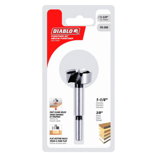 Freud Diablo FB-009 1 ¼-inch Industrial Forstner Bit