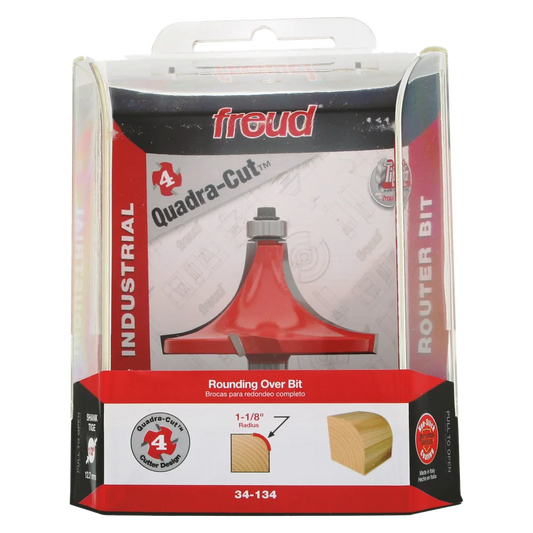 Freud 1-1/8-Inch Radius Rounding Over Bit 34-134Q